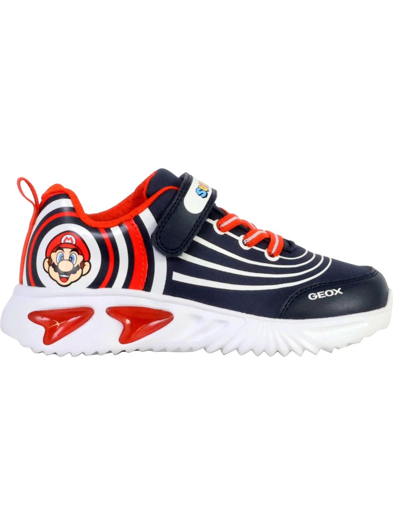 Basket Enfant Geox Assister Bleu - Kiabi