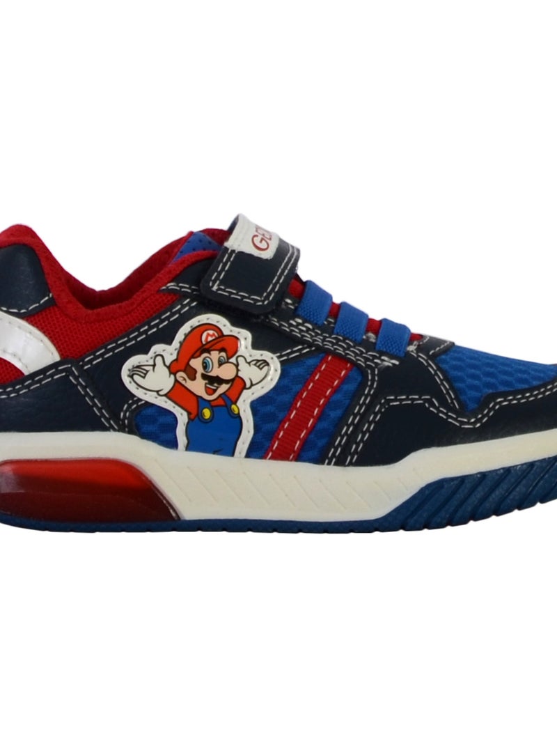 Basket Enfant Geox Inek Bleu - Kiabi