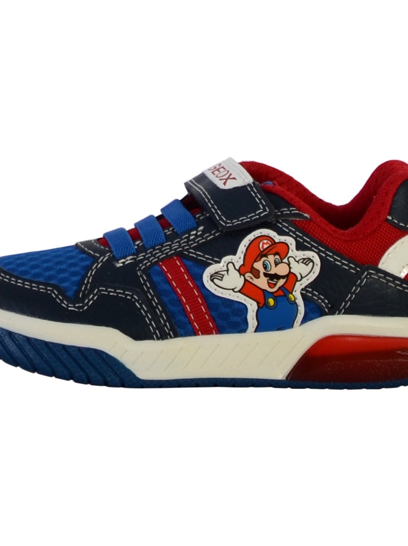 Basket Enfant Geox Inek Bleu - Kiabi