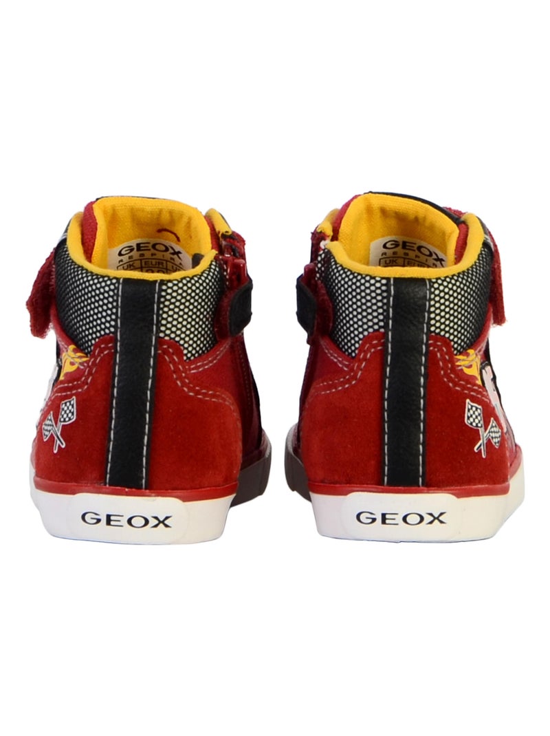 Basket Enfant Geox Kilwi Rouge - Kiabi
