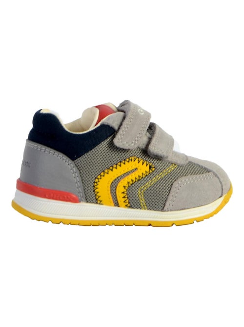 Basket Geox Bébé Garçons B Rishon B.B - Mesh+Suede - Kiabi