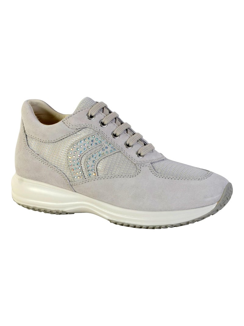 Basket Geox D Happy C Blanc - Kiabi