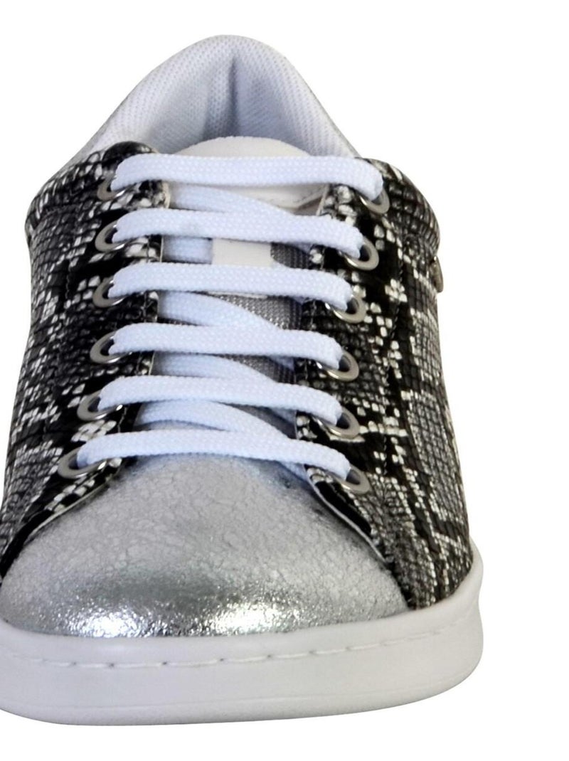 Basket Geox D Jaysen A - PYT.PR+MET.SUE Noir - Kiabi