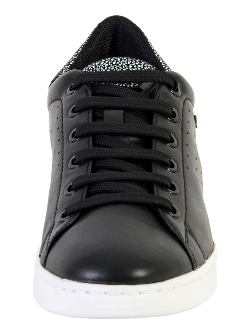 Geox D Jaysen D Damen-Sneaker – Gun/Black, Größe 36 EU, Leicht & Atmungsaktiv, Mit Patentiertem Geox-System