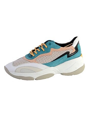 Basket Geox D Kirya B- Suede+Mesh