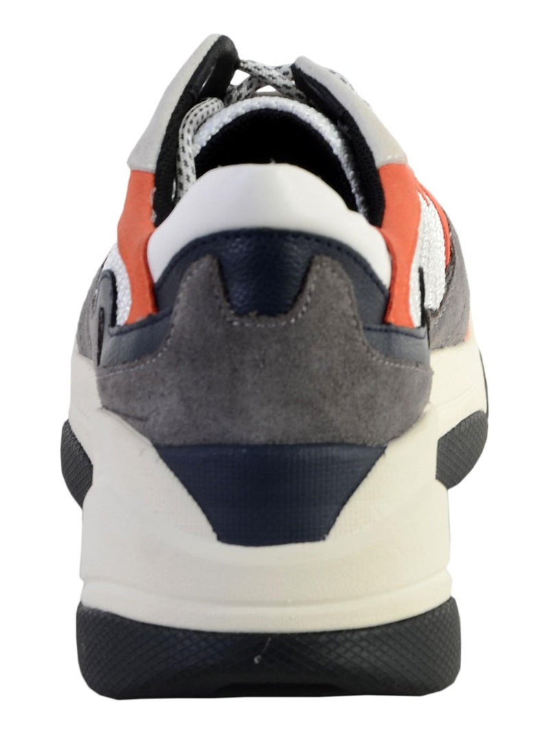 Basket Geox D Kirya B- Suede+Mesh Gris - Kiabi