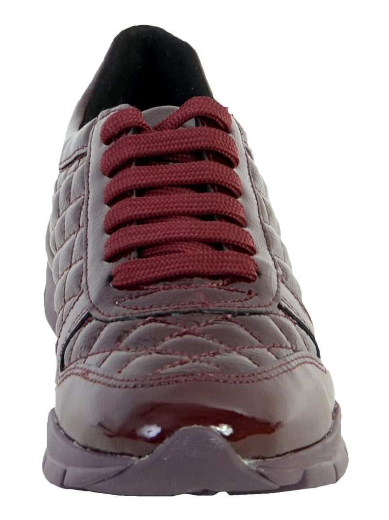 Basket Geox D Sukie D - GBK NAPL+NAPL Bordeaux - Kiabi