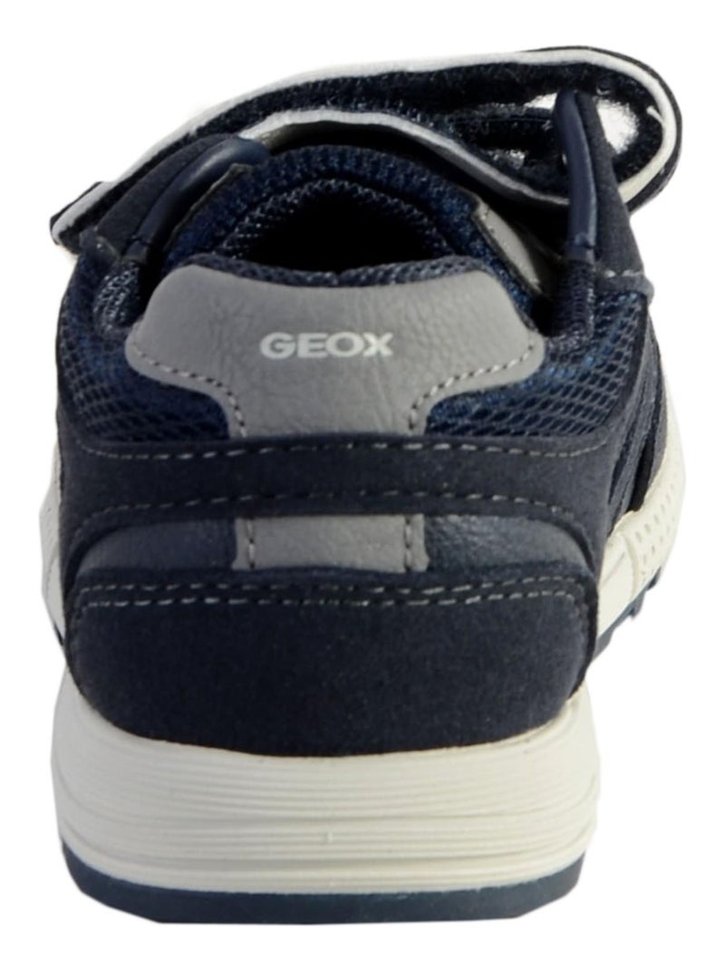 Basket Geox Enfant B Alden B.A Bleu - Kiabi