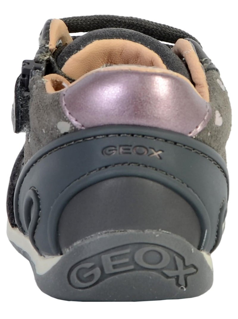Basket Geox Enfant Each Gris - Kiabi