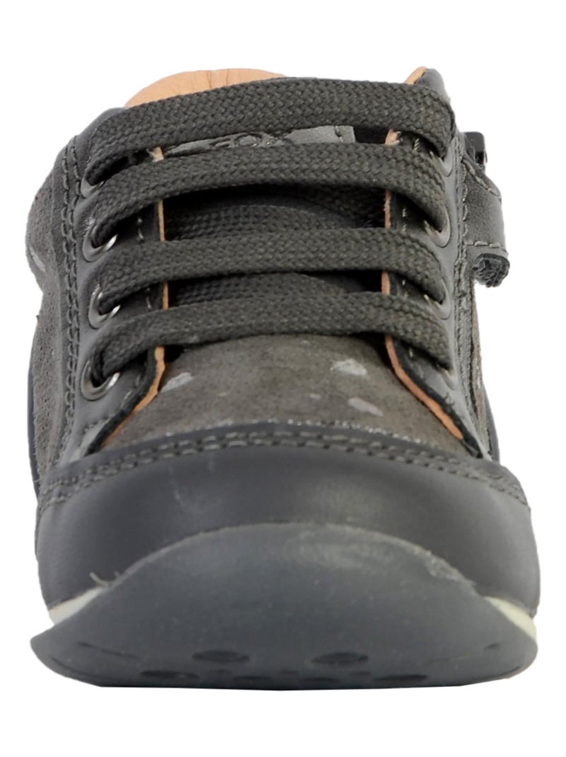 Basket Geox Enfant Each Gris - Kiabi