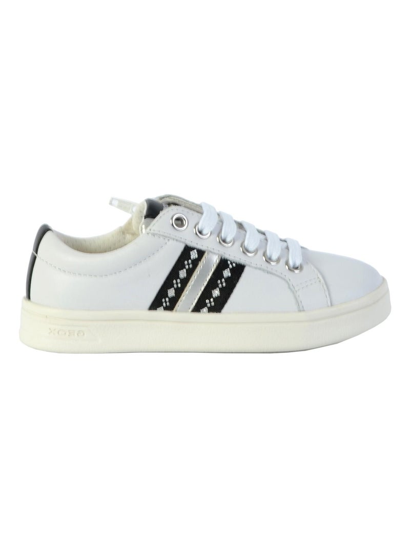 Basket Geox Enfant Fille J Drock Blanc - Kiabi