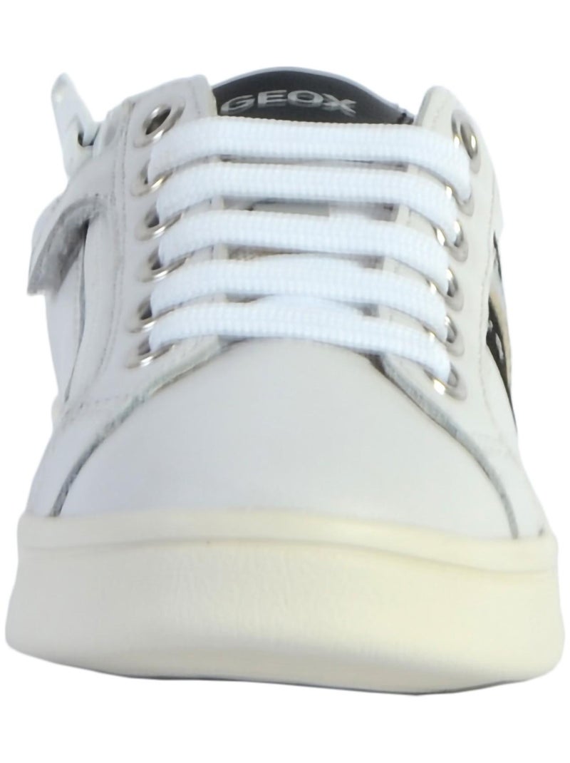 Basket Geox Enfant Fille J Drock Blanc - Kiabi