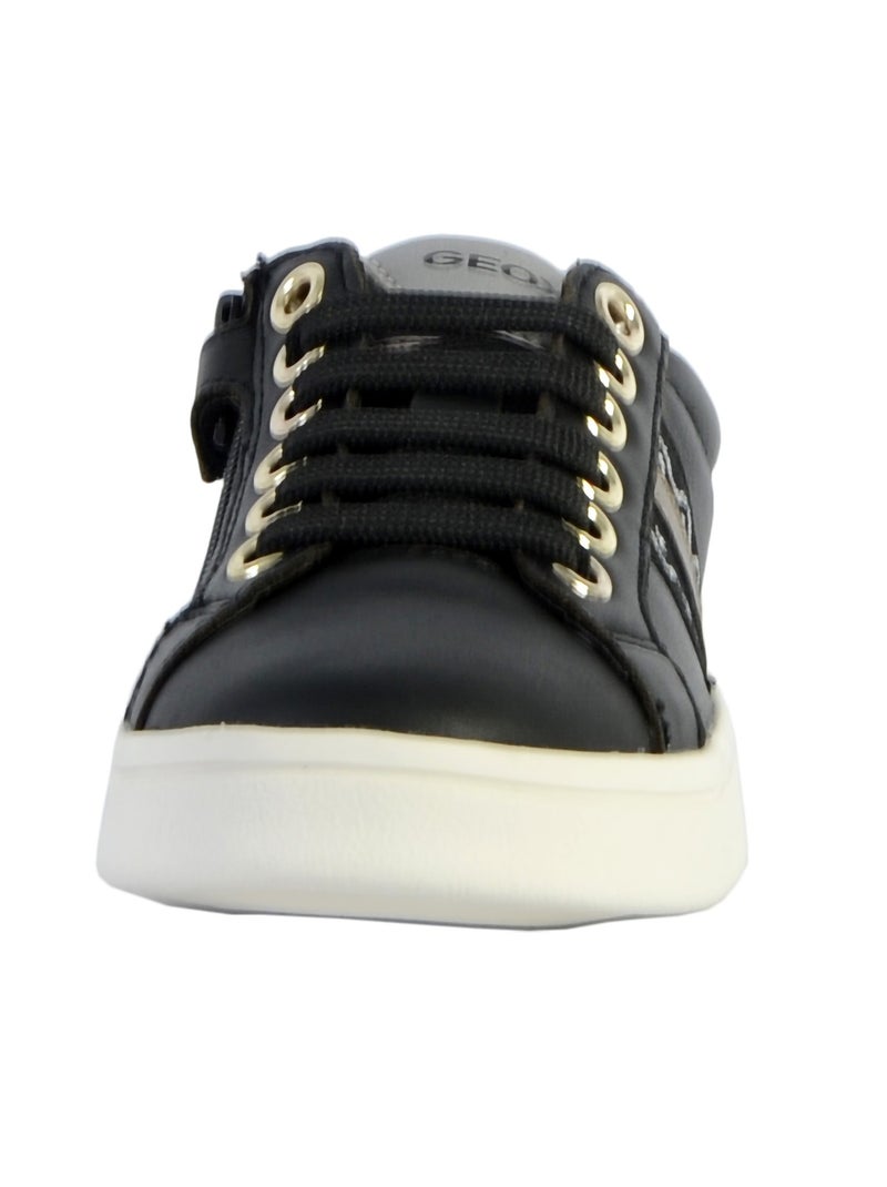 Basket Geox Enfant Fille J Drock Noir - Kiabi