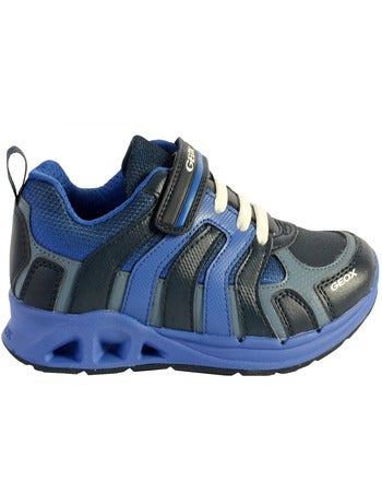Basket Geox Enfant Garçons J Dakin B.C - PRINT.DBK+TEXT