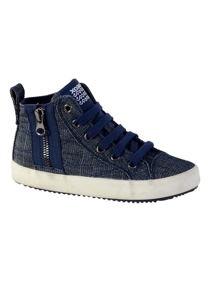 Basket Geox Enfant J Alonisso B Bleu - Kiabi