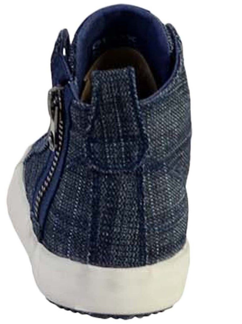 Basket Geox Enfant J Alonisso B Bleu - Kiabi