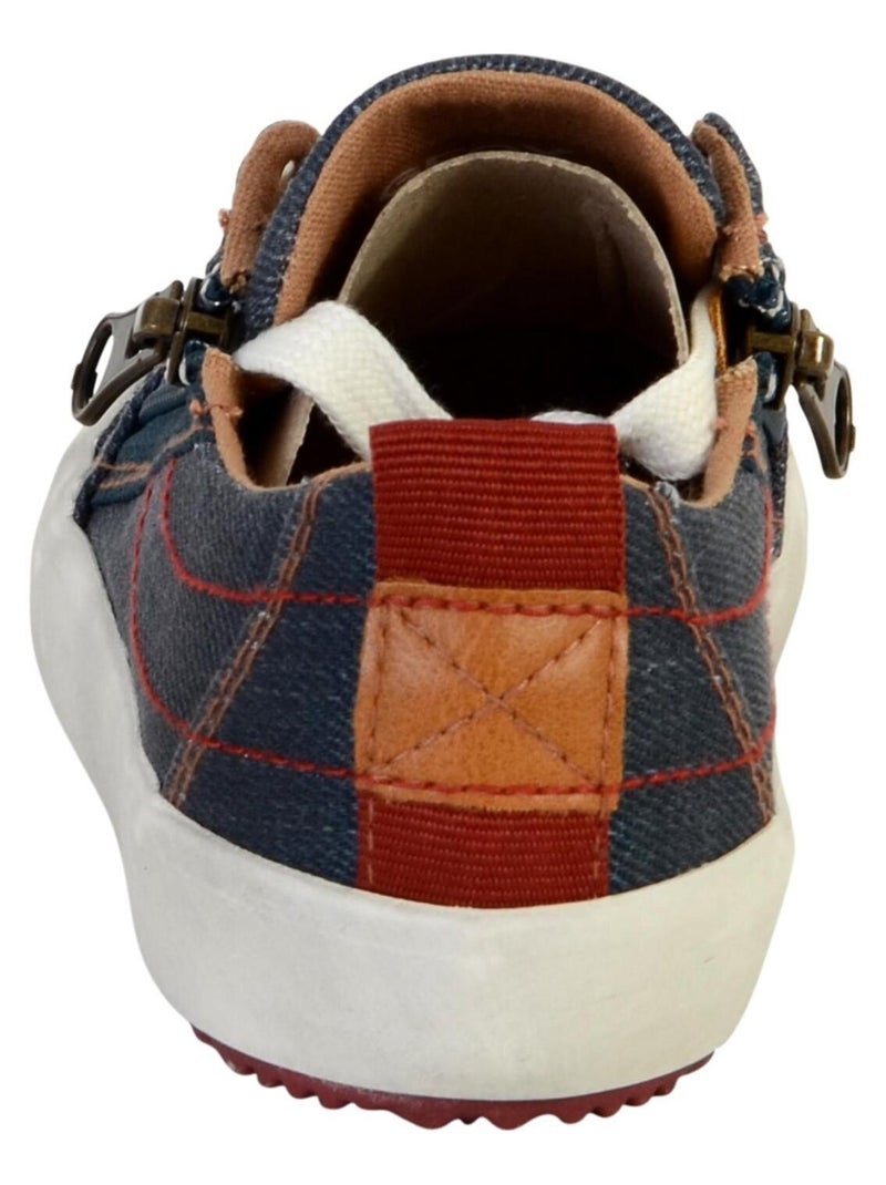 Basket Geox Enfant J Alonisso B.D Bleu - Kiabi