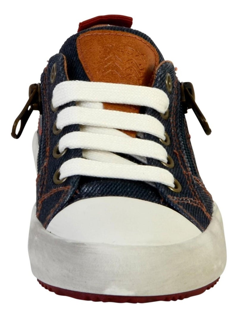 Basket Geox Enfant J Alonisso B.D Bleu - Kiabi