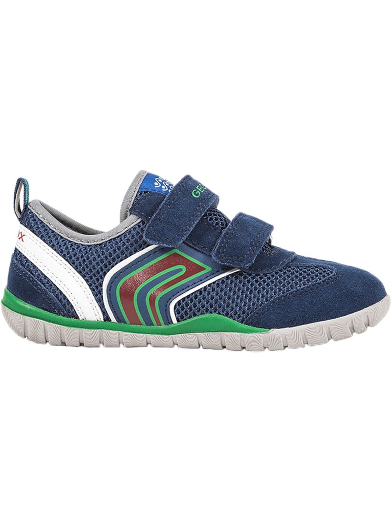 Basket Geox Enfant J Trifon Bleu - Kiabi