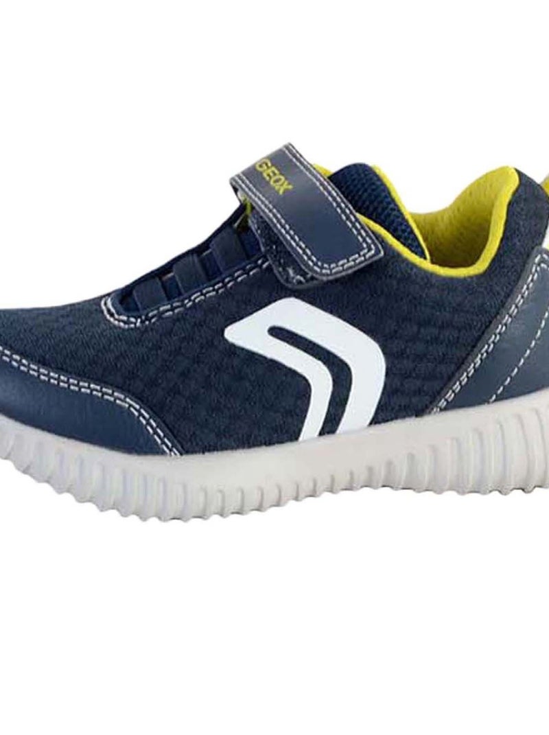Basket Geox Enfant J Waviness G Bleu - Kiabi