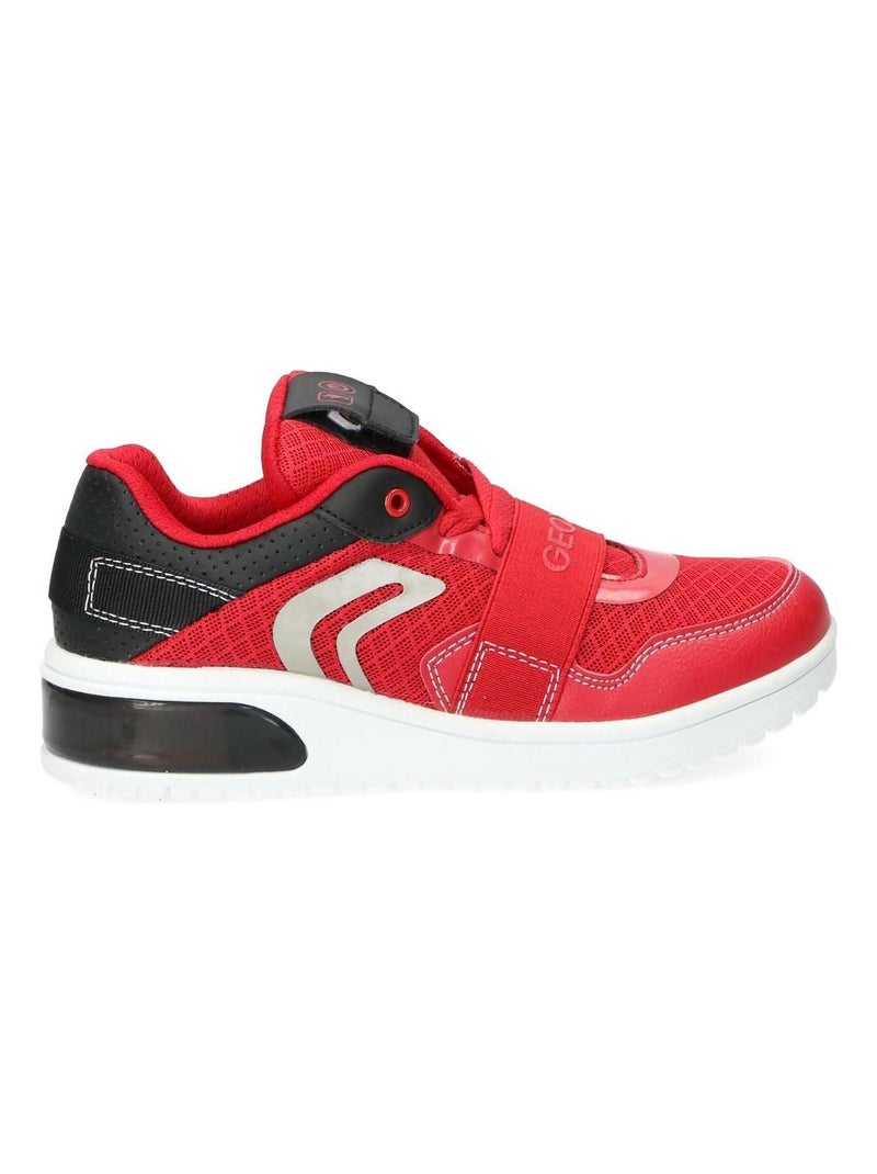Basket Geox J Xled B.B - MESH + GEOBUCK Rouge - Kiabi