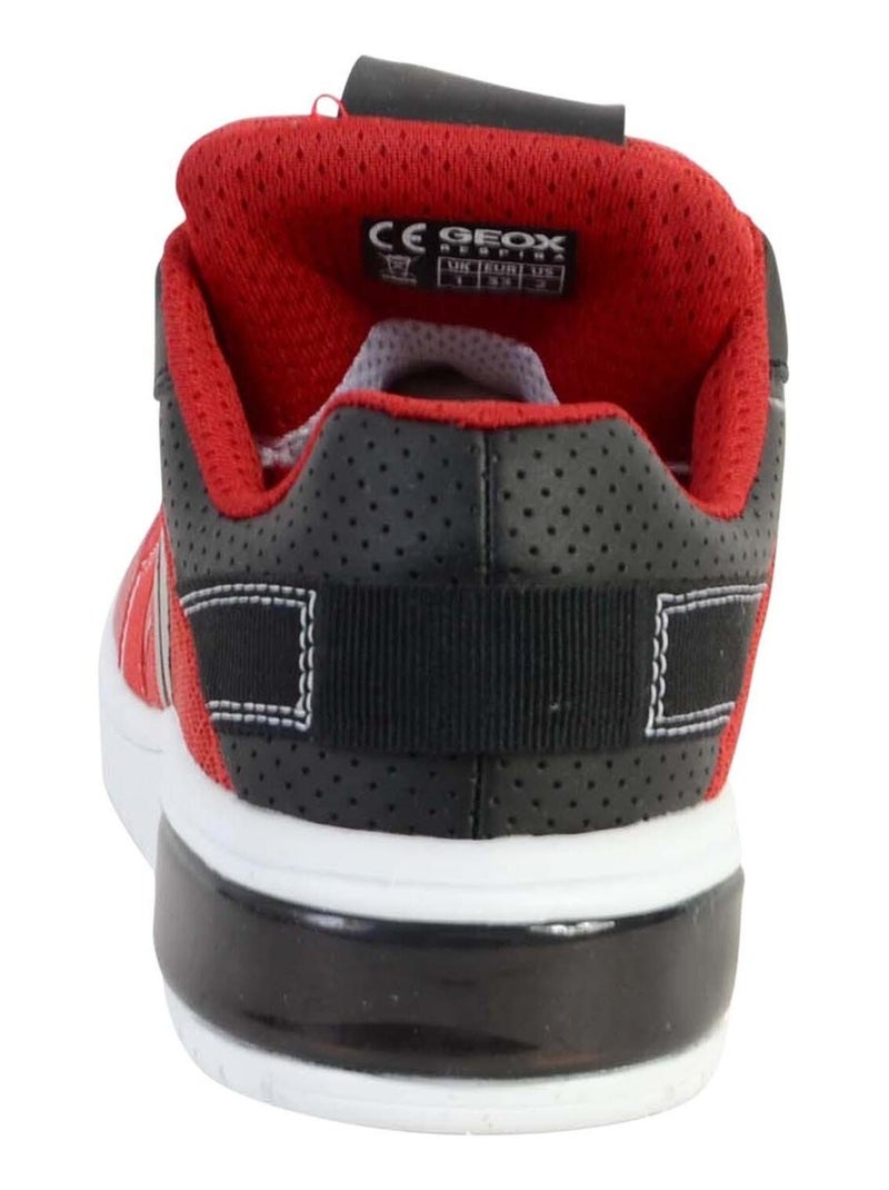 Basket Geox J Xled B.B - MESH + GEOBUCK Rouge - Kiabi