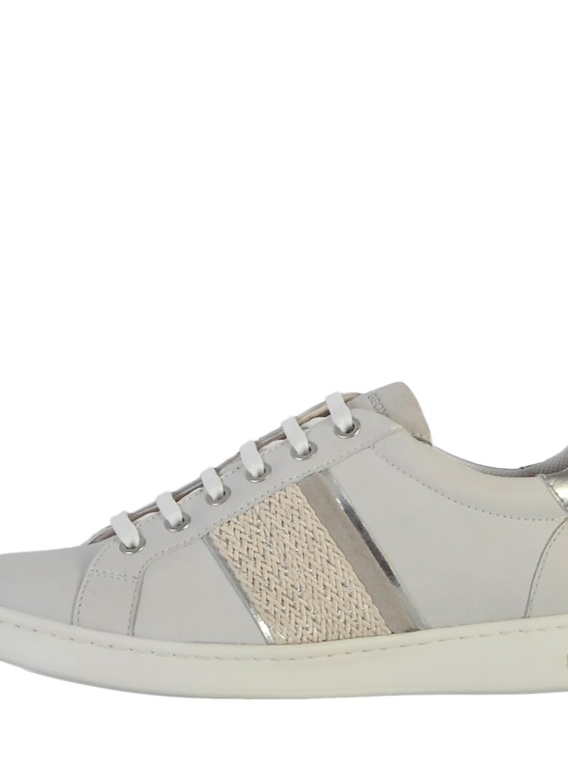 Basket Geox Jaysen Blanc - Kiabi