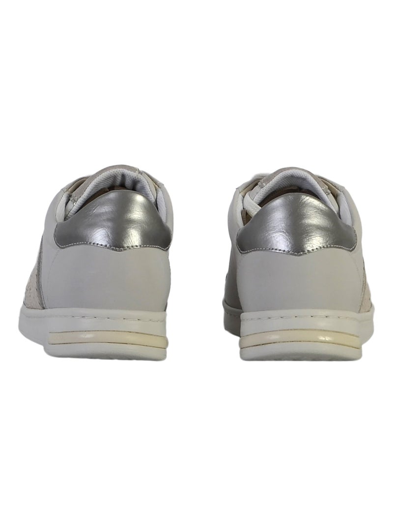 Basket Geox Jaysen Blanc - Kiabi