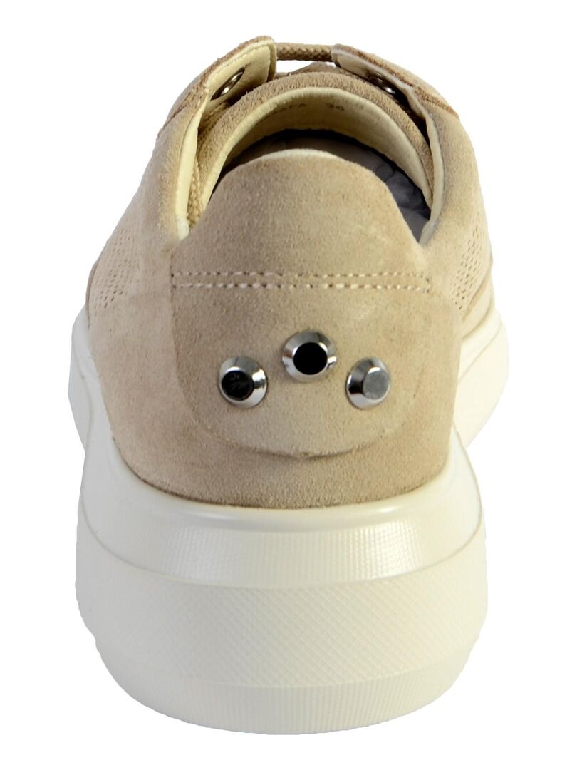 Basket Geox Rubidia Nappa Gris - Kiabi