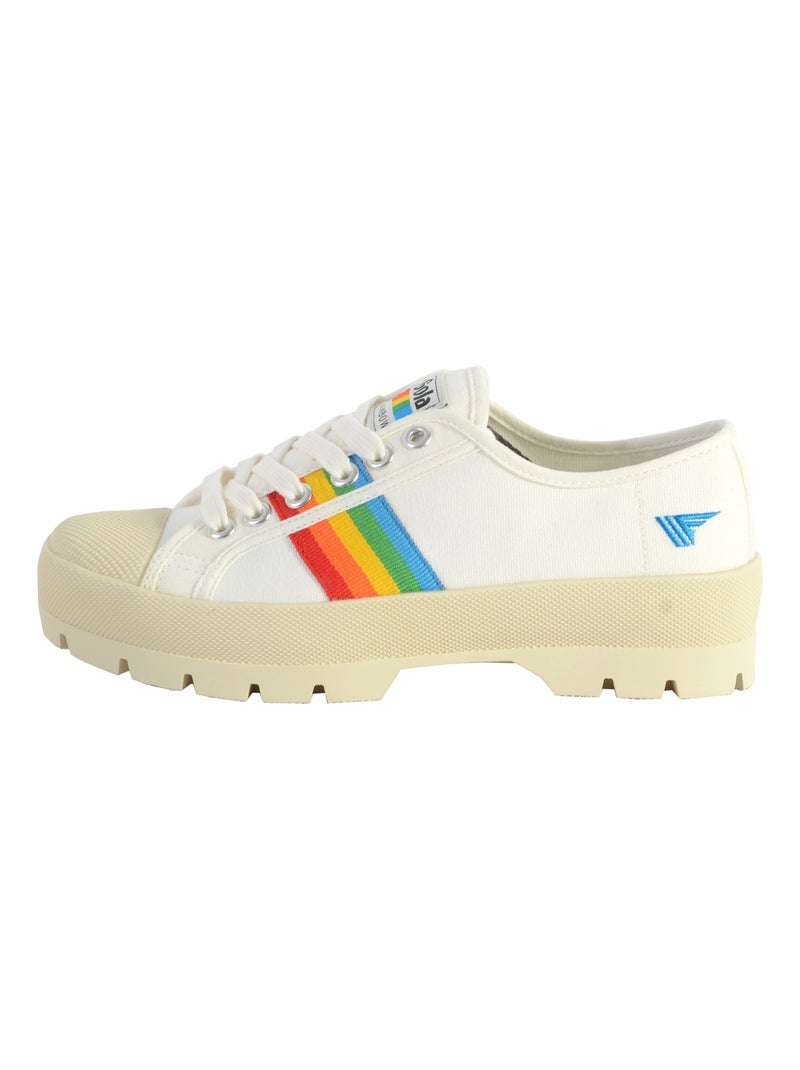 Basket Gola Coaster Peak Rainbow Blanc - Kiabi