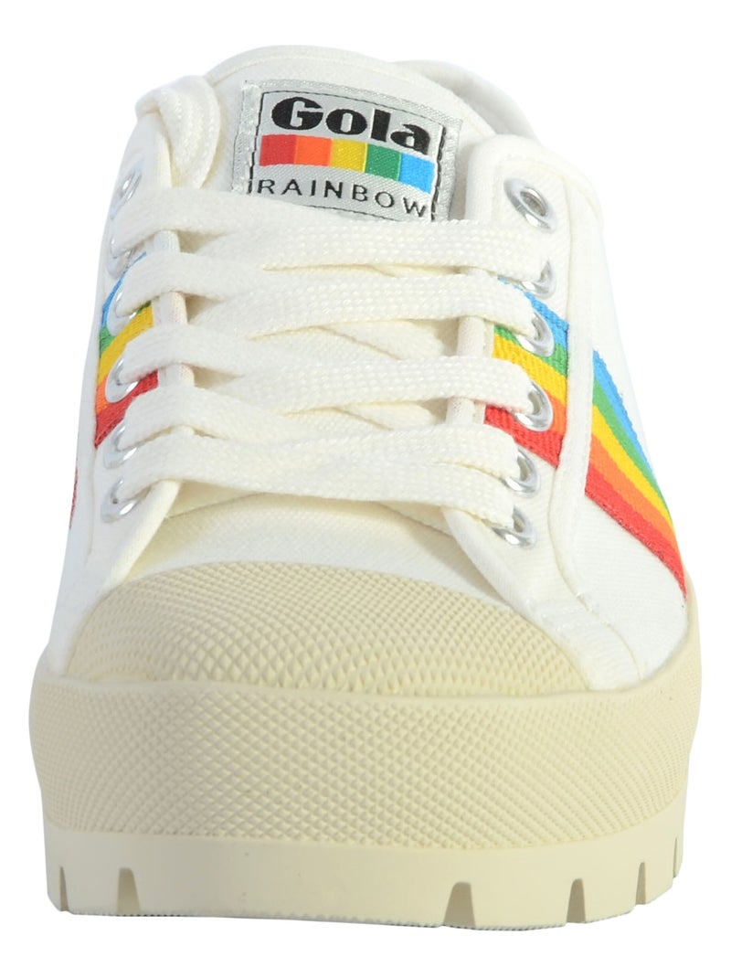 Basket Gola Coaster Peak Rainbow Blanc - Kiabi