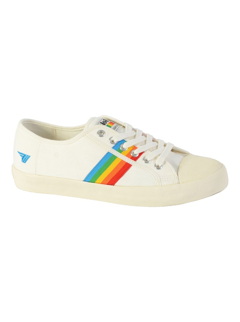 Basket Gola Coaster Rainbow Blanc - Kiabi