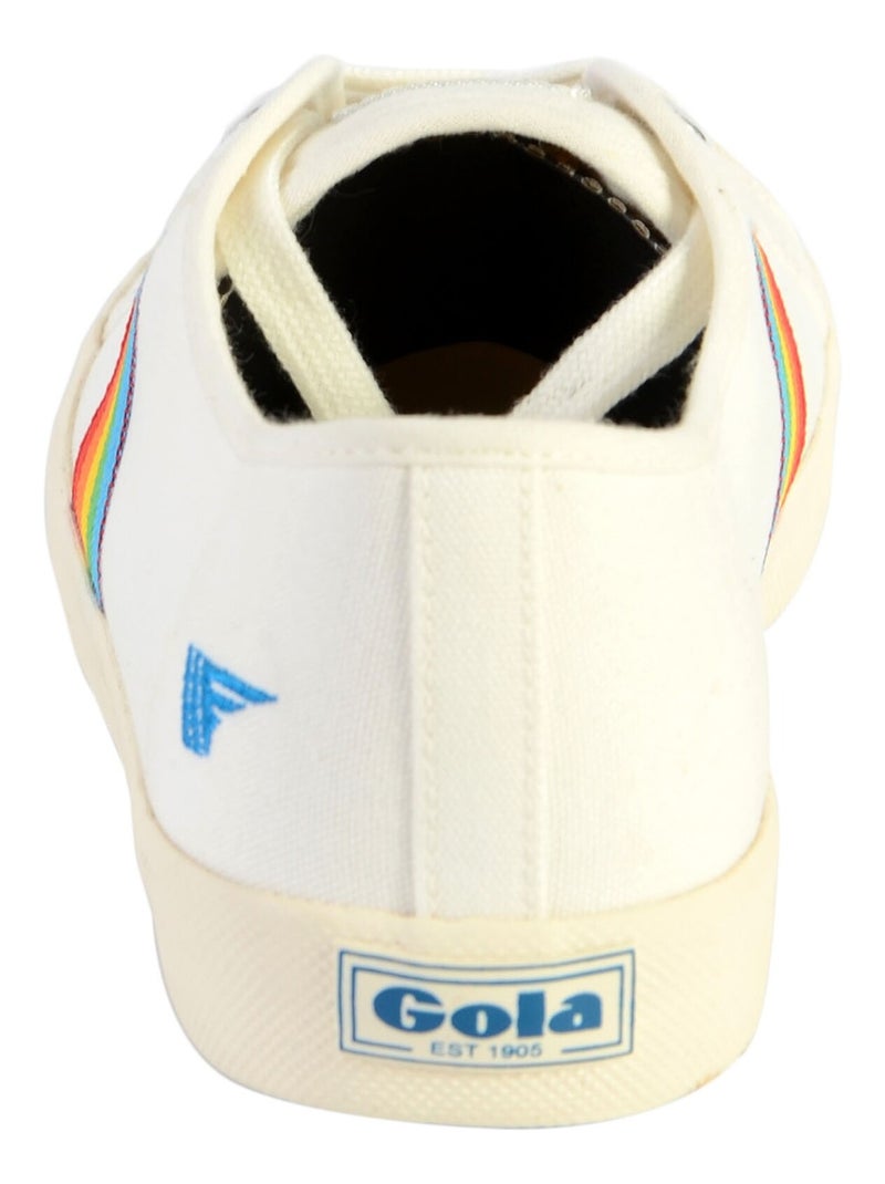 Basket Gola Coaster Rainbow Blanc - Kiabi