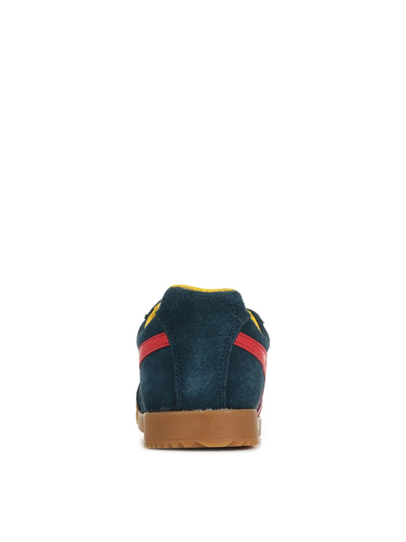 Basket Gola Enfant Harrier Velcro Bleu - Kiabi