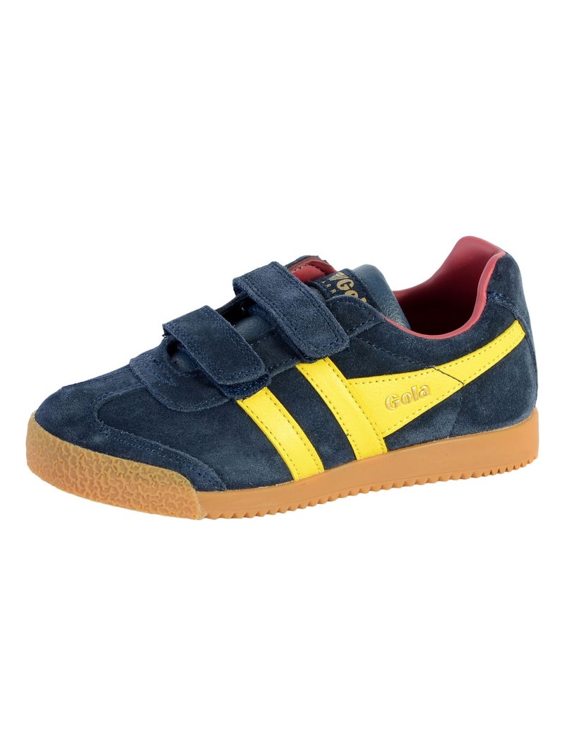 Basket Gola Enfant Harrier Velcro Bleu - Kiabi