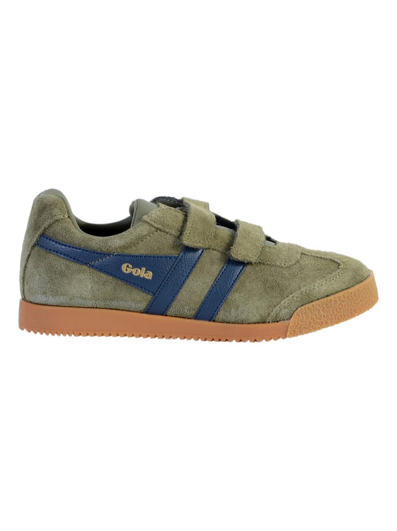 Basket Gola Enfant Harrier Velcro Vert - Kiabi