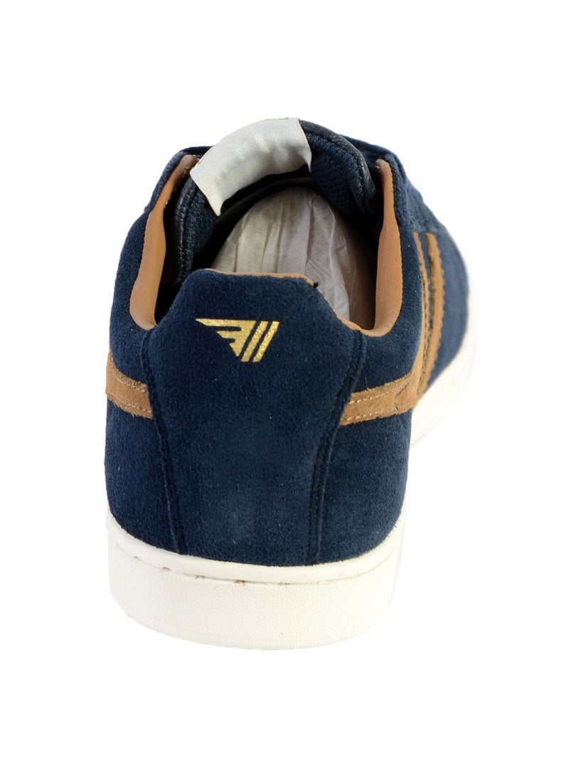 Basket Gola Equipe Suede Bleu - Kiabi