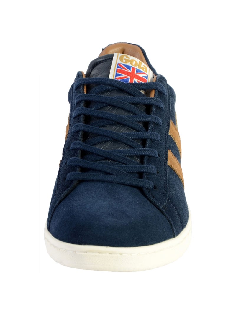 Basket Gola Equipe Suede Bleu - Kiabi