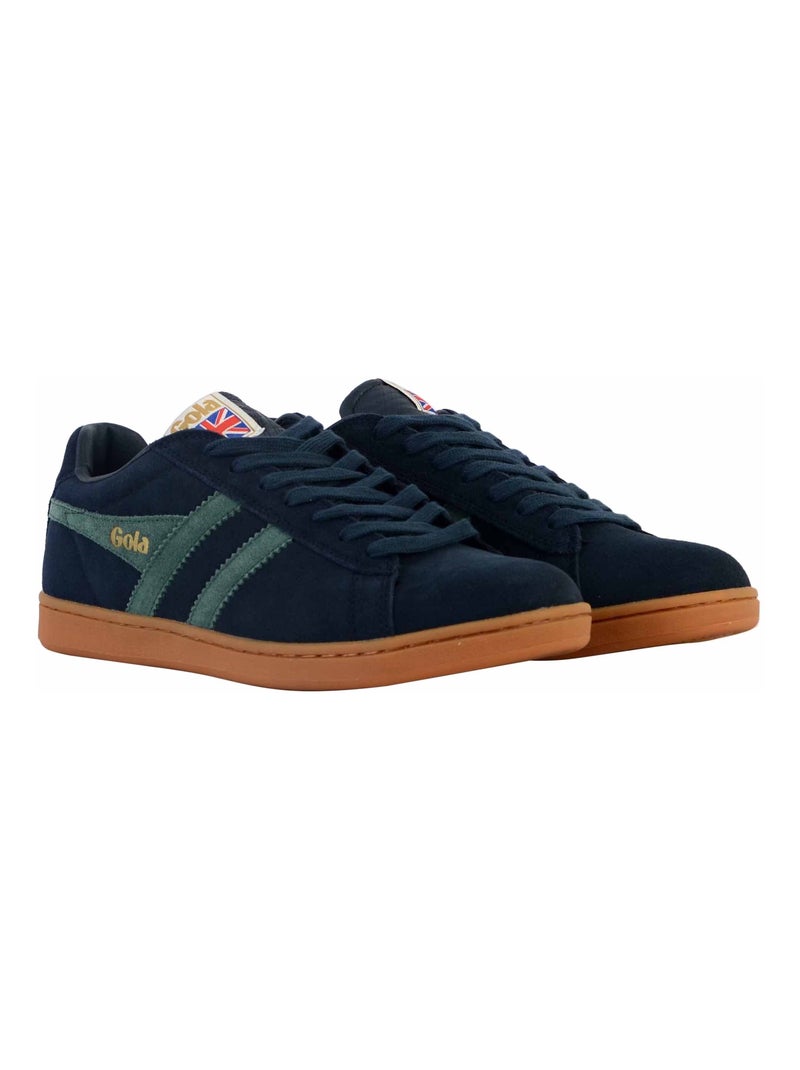 Basket Gola Equipe Suede Bleu - Kiabi