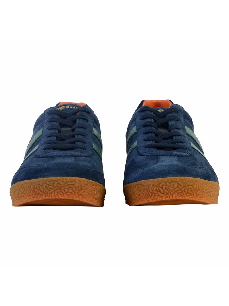 Basket Gola Harrier Suede Bleu - Kiabi