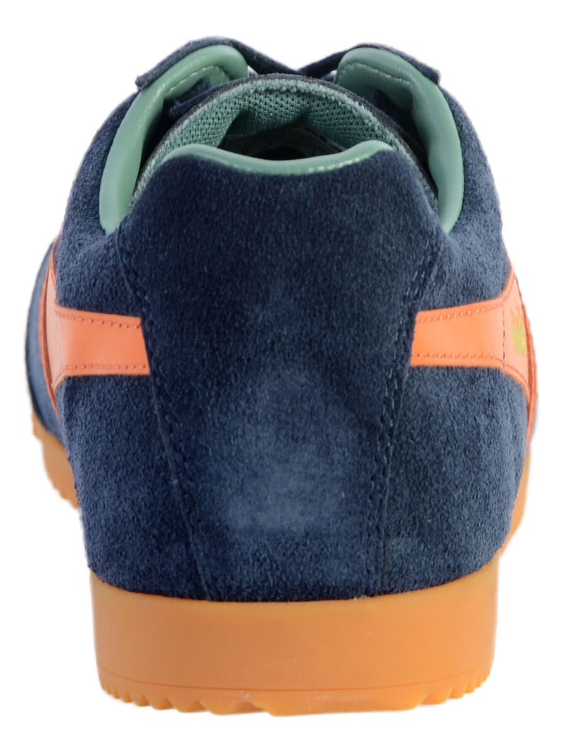 Basket Gola Harrier Suede Bleu - Kiabi