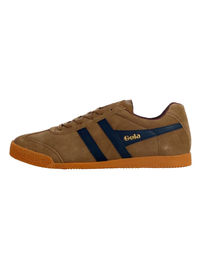 Basket Gola Harrier Suede Marron - Kiabi