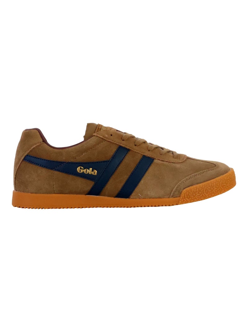 Basket Gola Harrier Suede Marron - Kiabi