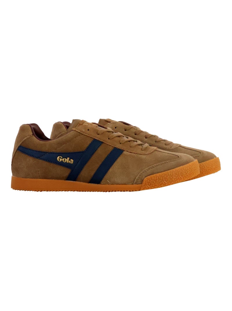 Basket Gola Harrier Suede Marron - Kiabi