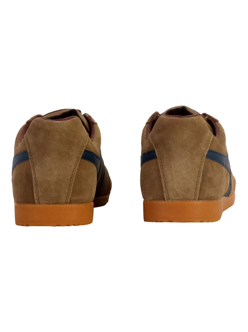 Basket Gola Harrier Suede Marron - Kiabi