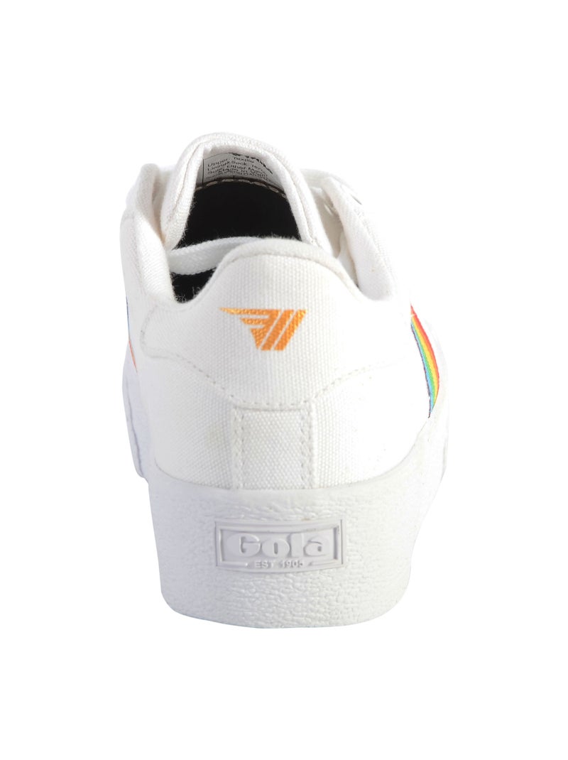 Basket Gola Orchid Platform Rainbow Blanc - Kiabi
