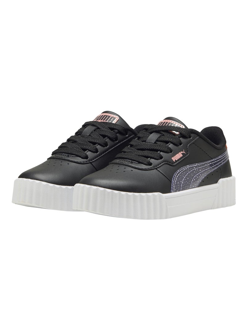 Basket Junior à Lacets Carina 3.0 Blurry Dreams Jr Noir - Kiabi