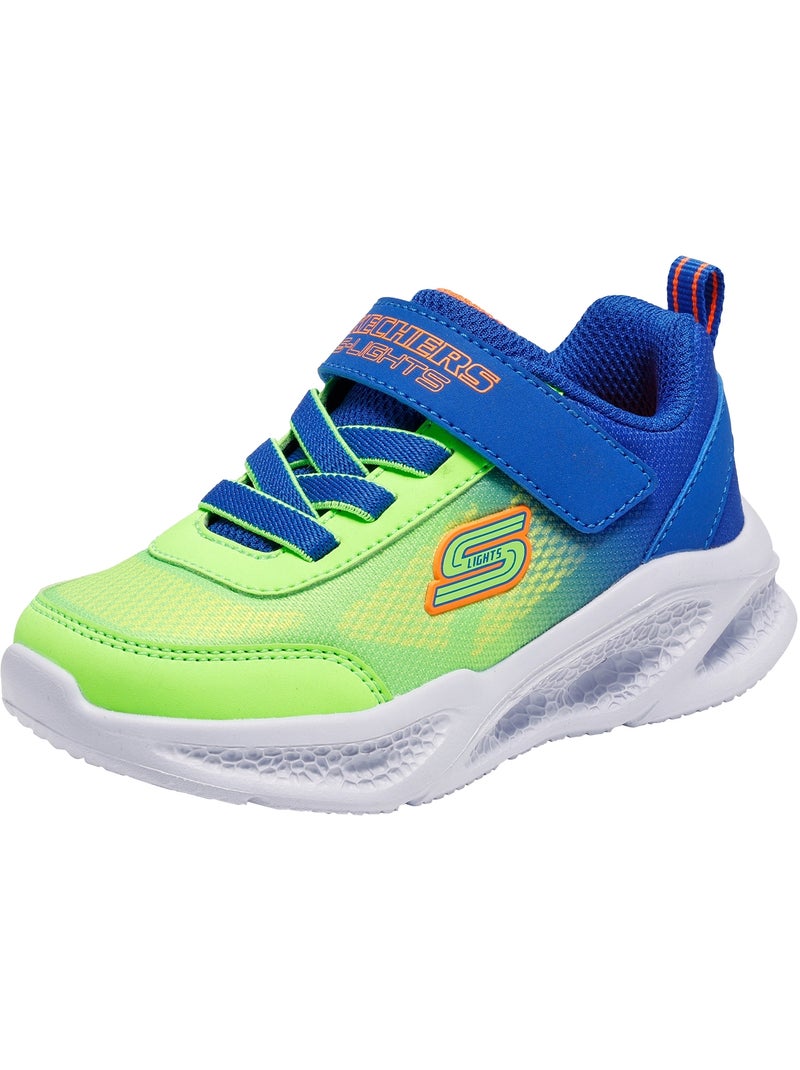 Basket Junior à Scratch Skechers Krendox Bleu - Kiabi