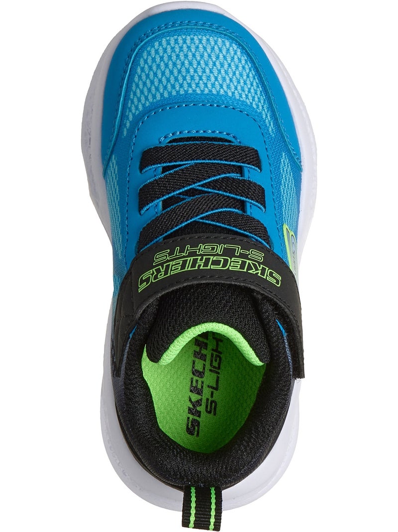 Basket Junior à Scratch Skechers Krendox Noir - Kiabi