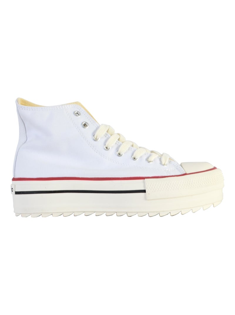 Basket ? Lacet Montante Victoria Blanc - Kiabi
